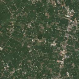 Amphoe Damnoen Saduak High Resolution Satellite Map