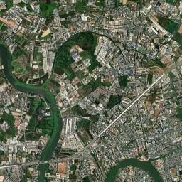Samut Sakhon High Resolution Satellite Map
