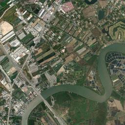 Bang Pakong High Resolution Satellite Map