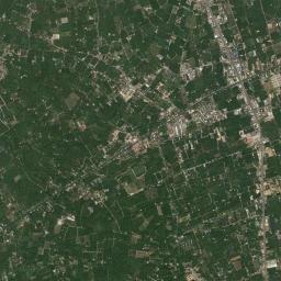 Damnoen Saduak High Resolution Satellite Map