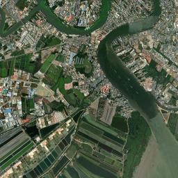 Amphoe Mueang Samut Sakhon High Resolution Satellite Map