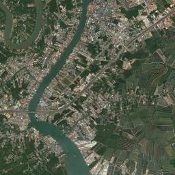 Amphoe Mueang Samut Songkhram High Resolution Satellite Map