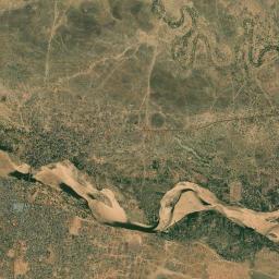 Oum Hadjer High Resolution Satellite Map