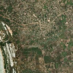 Kombo South District High Resolution Satellite Map