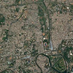 Chennai High Resolution Satellite Map