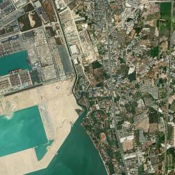 Bang Lamung High Resolution Satellite Map