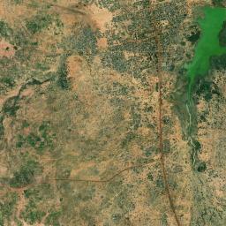 Bogandé High Resolution Satellite Map