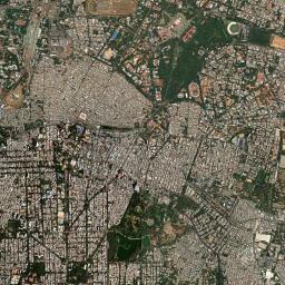 Bengaluru High Resolution Satellite Map