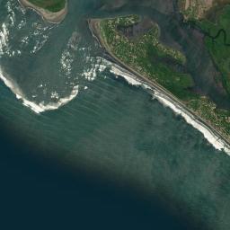 Jiquilillo High Resolution Satellite Map