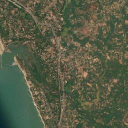 Manjēshvar High Resolution Satellite Map