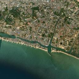 Rayong High Resolution Satellite Map