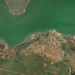 Goudomp Department High Resolution Satellite Map