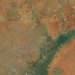 Abū Zabad High Resolution Satellite Map