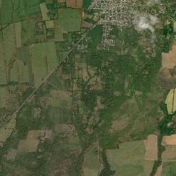 La Paz Centro High Resolution Satellite Map