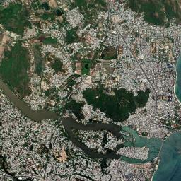 Thành Phố Nha Trang High Resolution Satellite Map