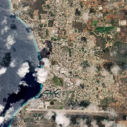 Dorp Tera Kora High Resolution Satellite Map