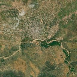 Bitkine High Resolution Satellite Map