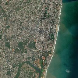Puducherry High Resolution Satellite Map