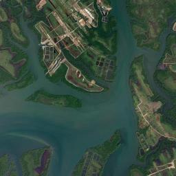 Smach Mean Chey High Resolution Satellite Map