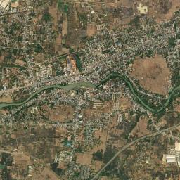 Krŏng Chbar Mon High Resolution Satellite Map