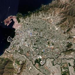 Santa Marta High Resolution Satellite Map