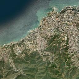 Catia La Mar High Resolution Satellite Map
