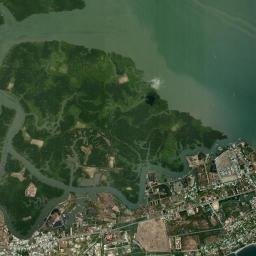 Cần Giờ High Resolution Satellite Map