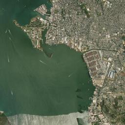Cartagena de Indias High Resolution Satellite Map