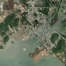 Hà Tiên High Resolution Satellite Map