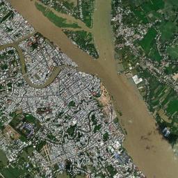 Long Xuyên High Resolution Satellite Map
