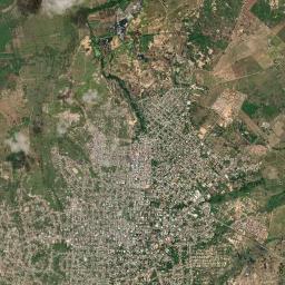 La Villa del Rosario High Resolution Satellite Map