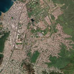 Puerto La Cruz High Resolution Satellite Map