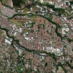 Escazú High Resolution Satellite Map