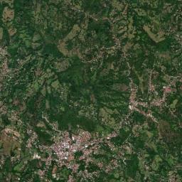 Santiago High Resolution Satellite Map