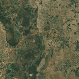 Gounou Gaya High Resolution Satellite Map