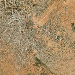 Burao High Resolution Satellite Map