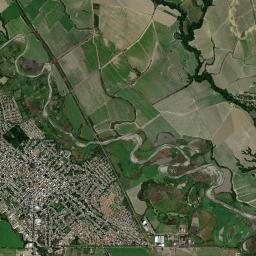 Villa Bruzual High Resolution Satellite Map