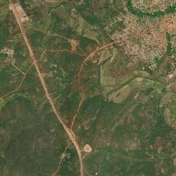 Kérouané High Resolution Satellite Map