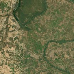 Bétérou High Resolution Satellite Map