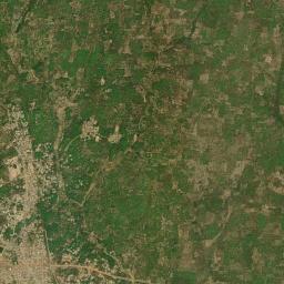 Tchaourou High Resolution Satellite Map