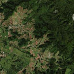 Cerro Punta High Resolution Satellite Map