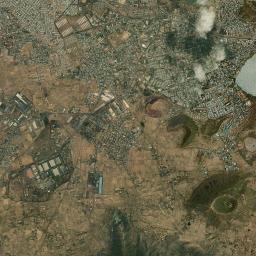 Bishoftu High Resolution Satellite Map