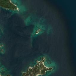 Contadora High Resolution Satellite Map