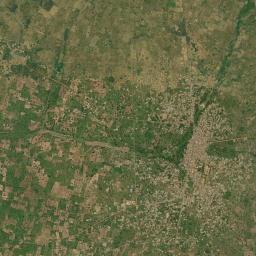 Kpandae High Resolution Satellite Map