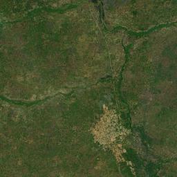 Ouadda High Resolution Satellite Map