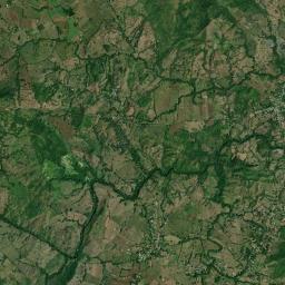 Llano de La Cruz High Resolution Satellite Map