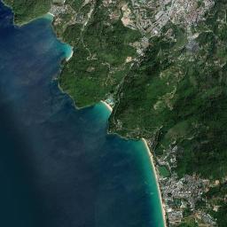 Ban Karon High Resolution Satellite Map