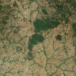 Nzérékoré High Resolution Satellite Map