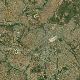 Bouaké High Resolution Satellite Map