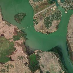 Batticaloa High Resolution Satellite Map